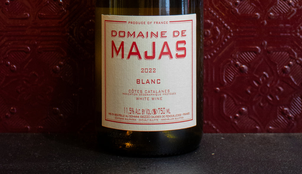 Côtes Catalanes blanc - Domaine de Majas - 2022