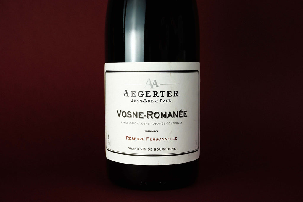 Vosne Romanée - Aegerter - 2018
