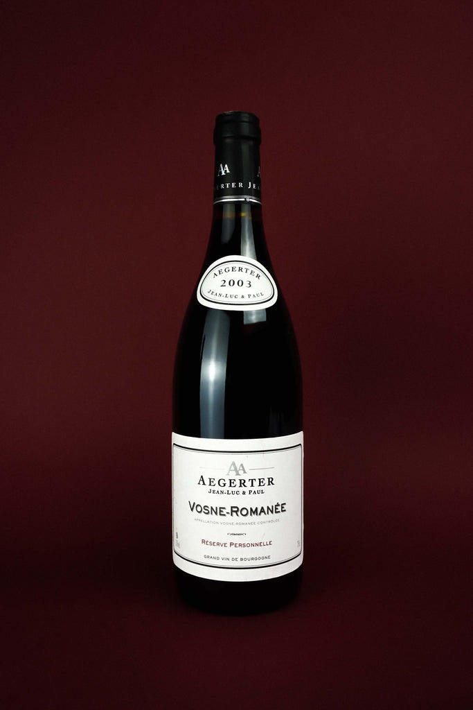 Vosne Romanée - Aegerter - 2018